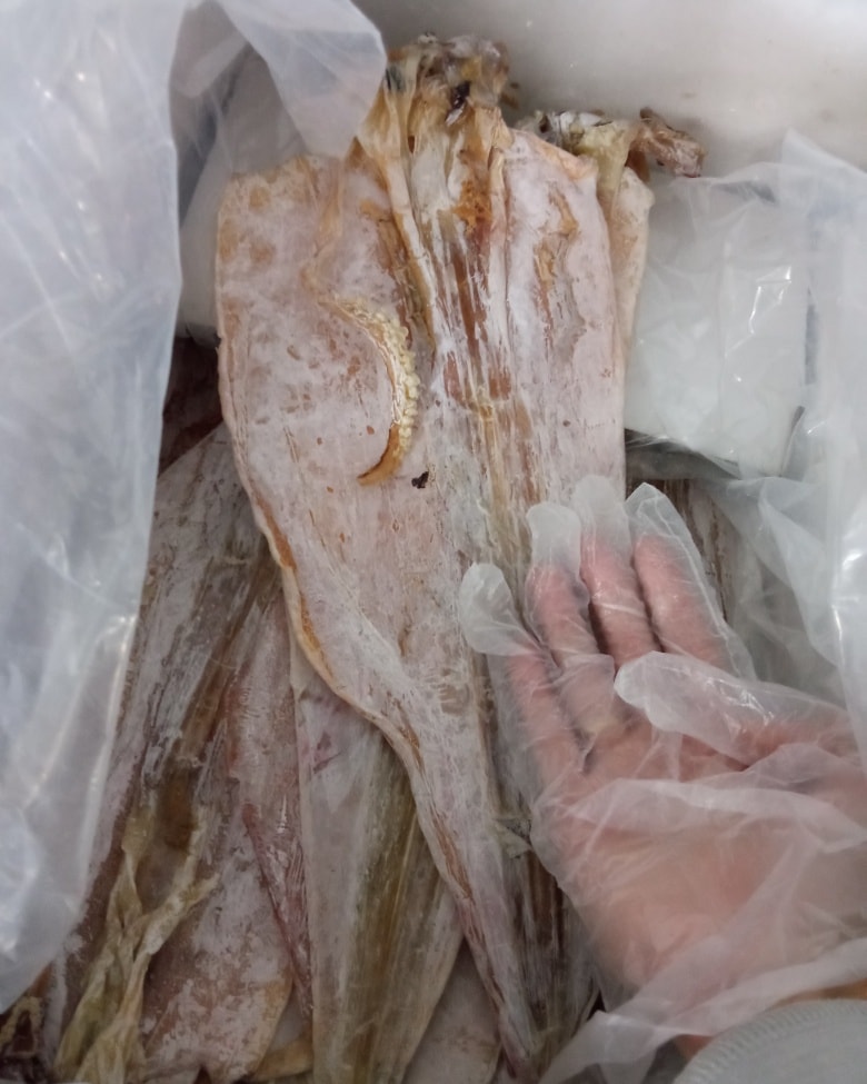 mực khô hà nội